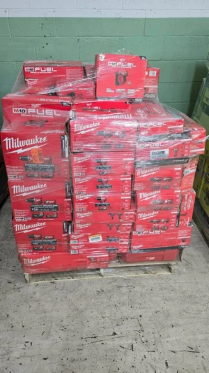 bulk Milwaukee Tool Pallets for Sale