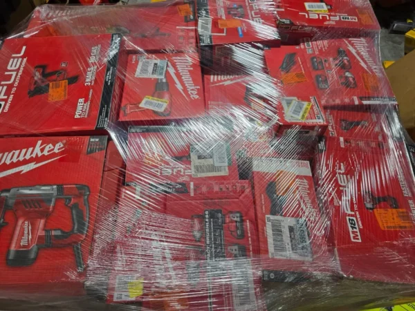 Bulk Milwaukee Tool Pallets for Sale