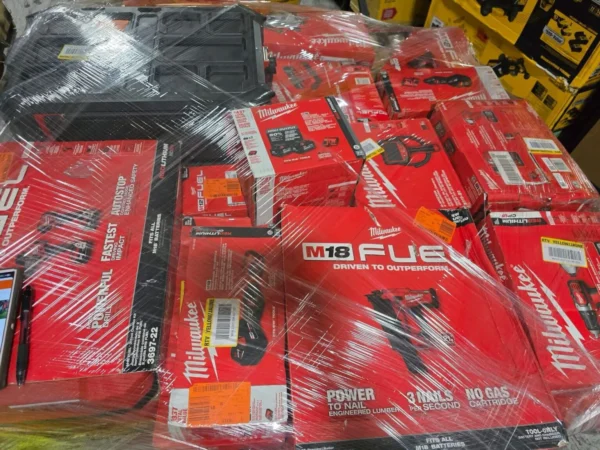 Bulk Milwaukee Tool Pallets for Sale